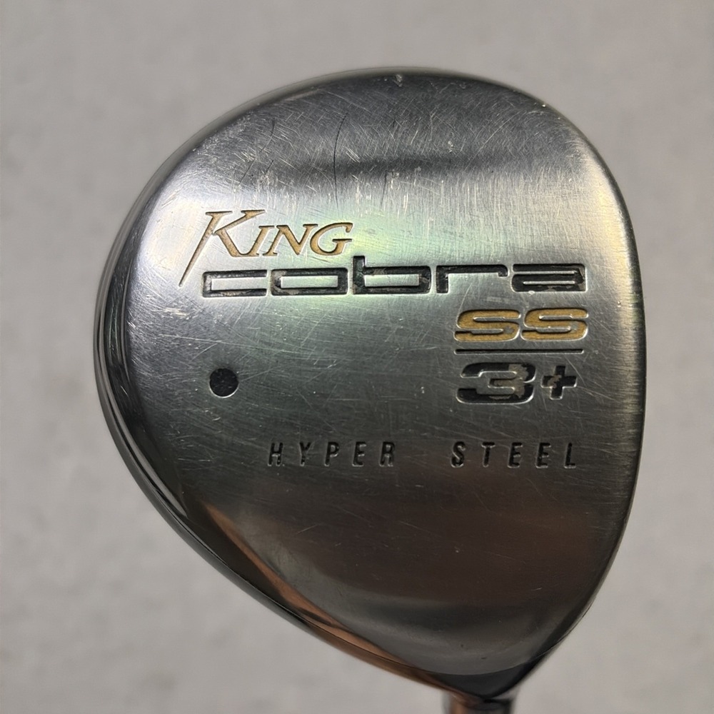 King Cobra Offset SS 3+ Wood Mens RH Hyper Steel Graphite Shaft YS-6 R flex w hc